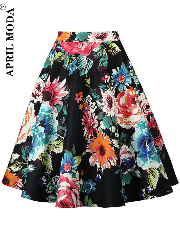 Women'S Fashion Of The 50S - 2024 Women Causal A Line Swing
