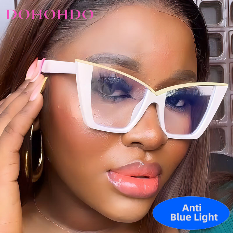 Women'S Fashion Reading Glasses - Fashion Designer Candy Color Oversized Cat