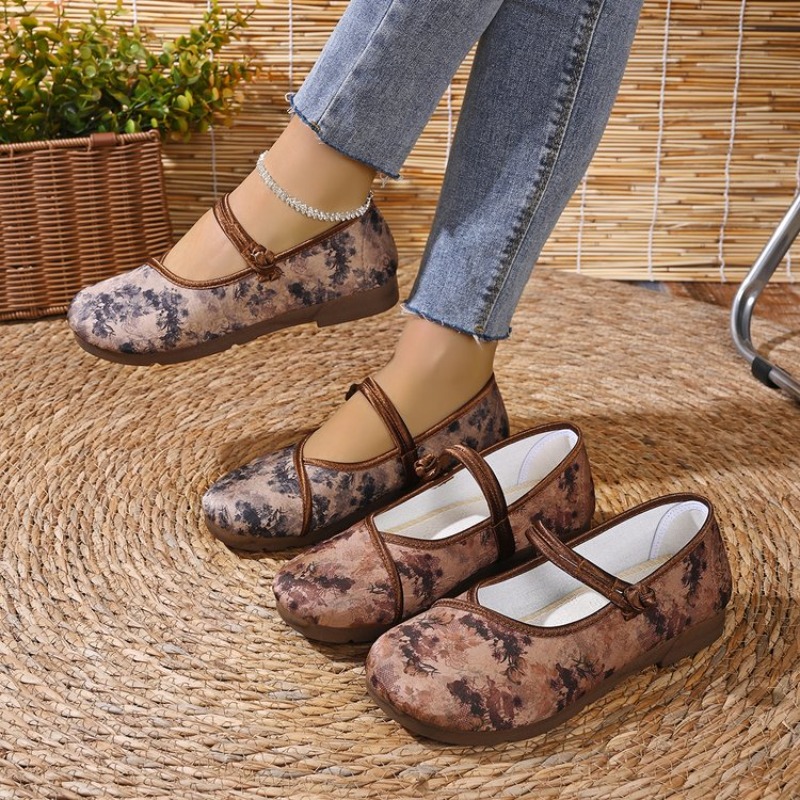 Women Fashion Heels - Comfort Flats Women Design Mary Jane