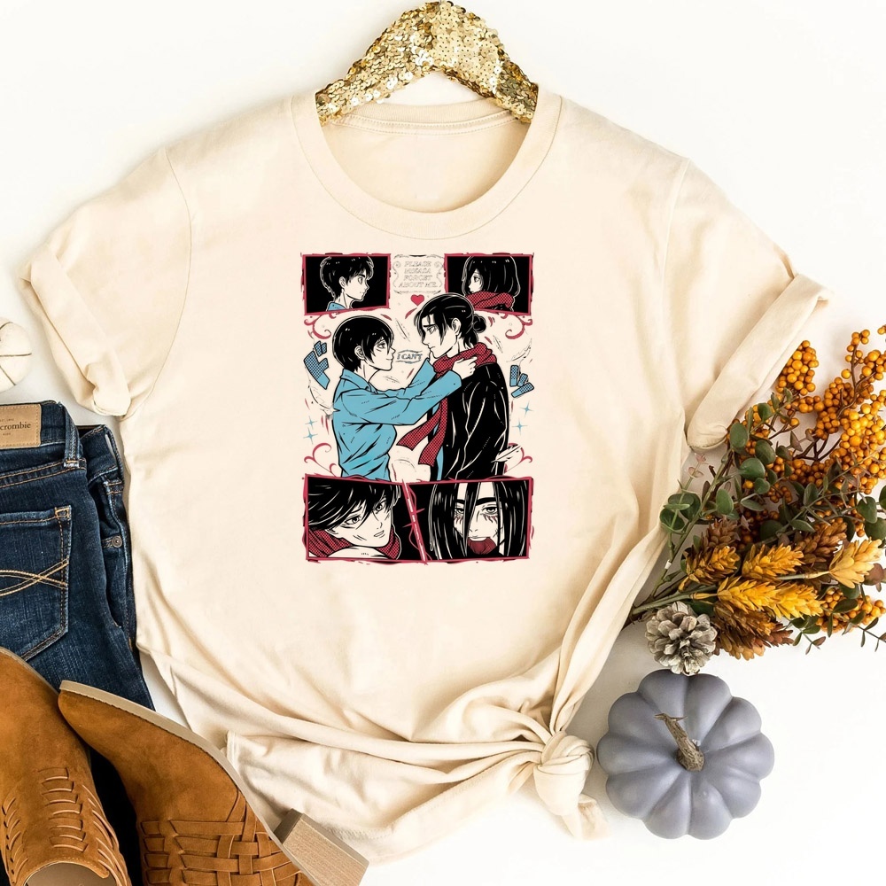 Women'S Fashion In The 80S - Attack on Titan t-shirt shoujo korean