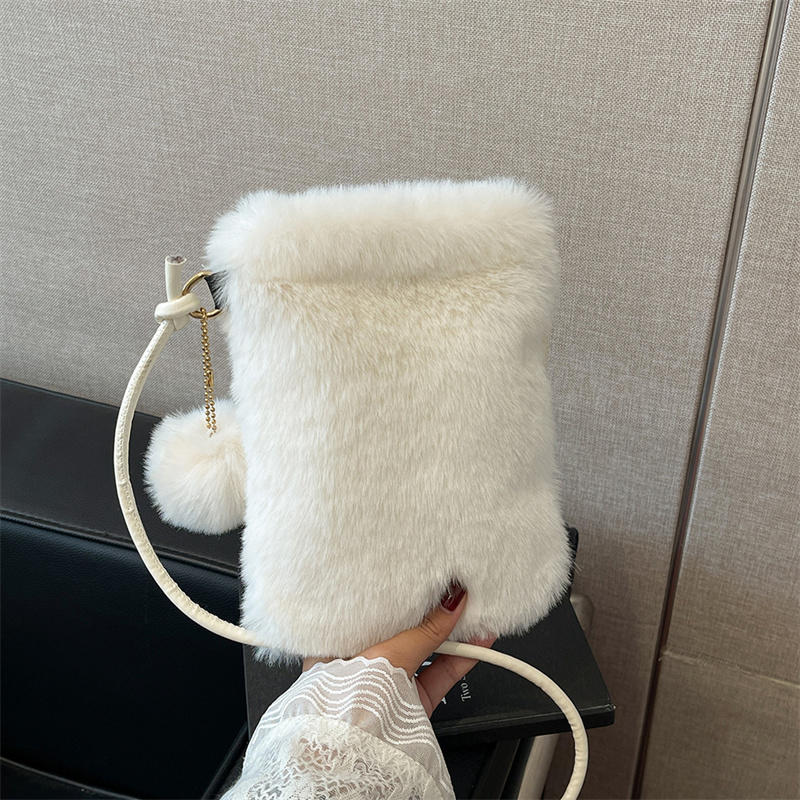 Coin Purse Women - Plush Phone Bag Autumn and Winter