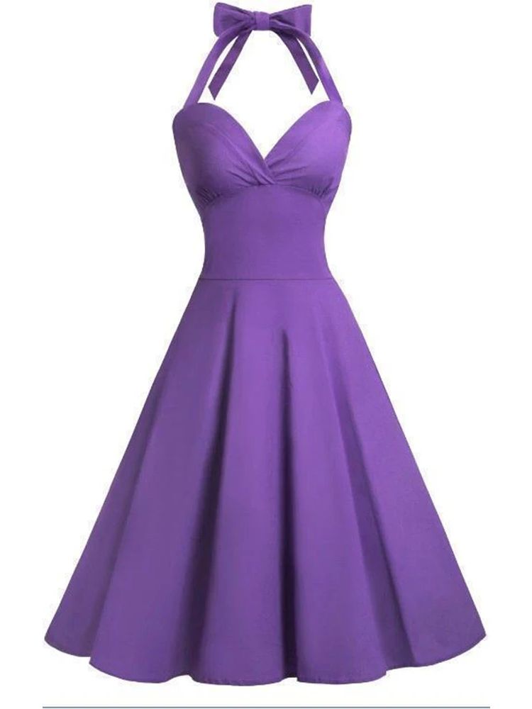 Women'S Fashion Of The 50S - BABYONLINE 50s Audrey Hepburn Halter Dress