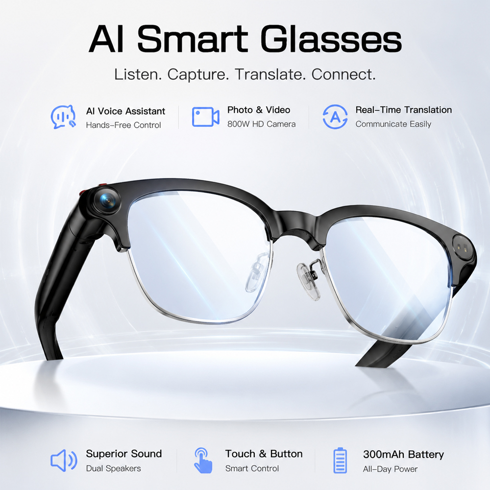 Fashion Smart Glasses HD Video - đánh giá và giá Women Fashion Video