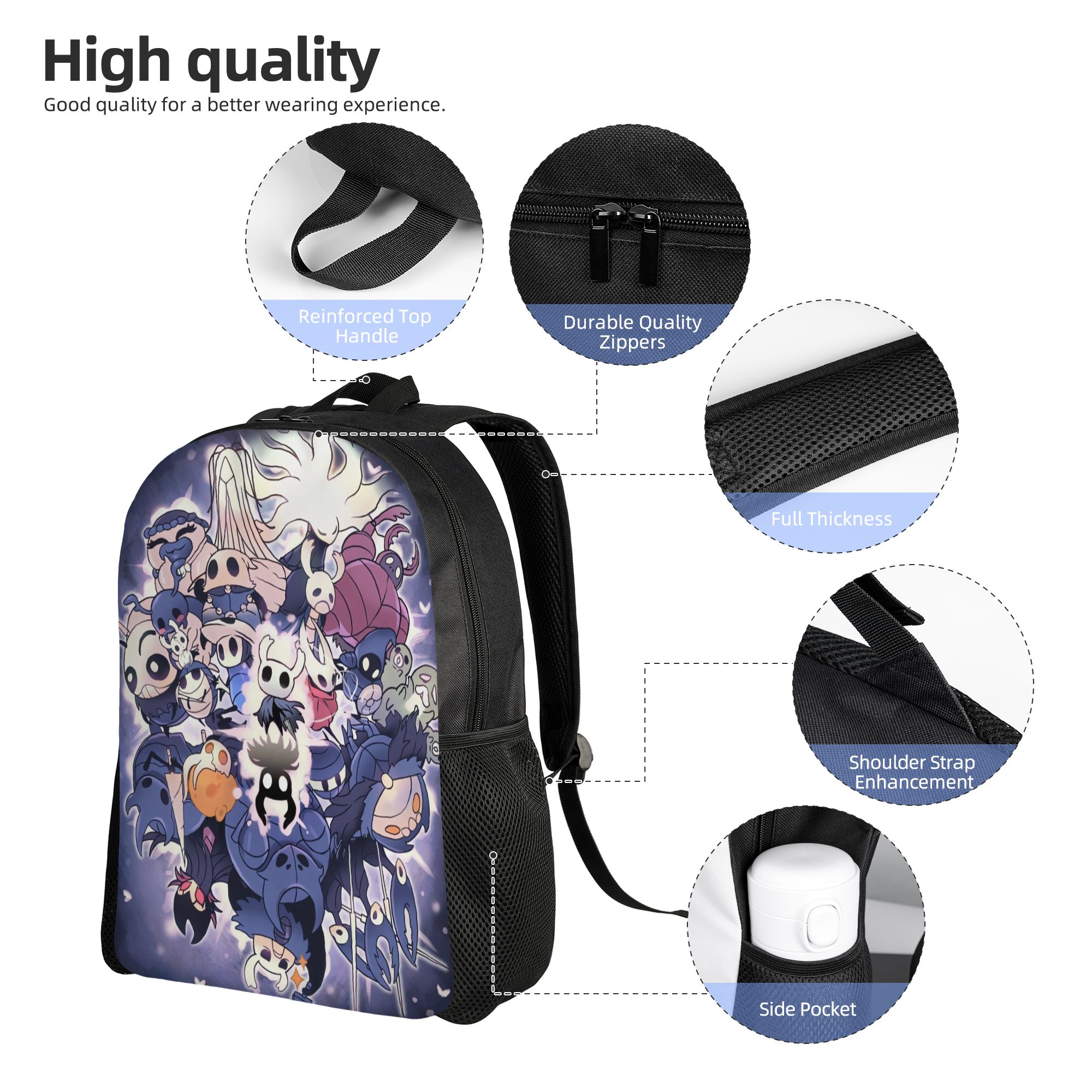Hollow Knight Video Game Backp - đánh giá và giá Women Fashion Video