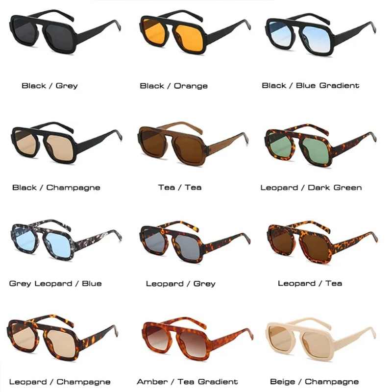 Retro Square Sunglasses Women  - đánh giá và giá Women'S Fashion Reading Glasses
