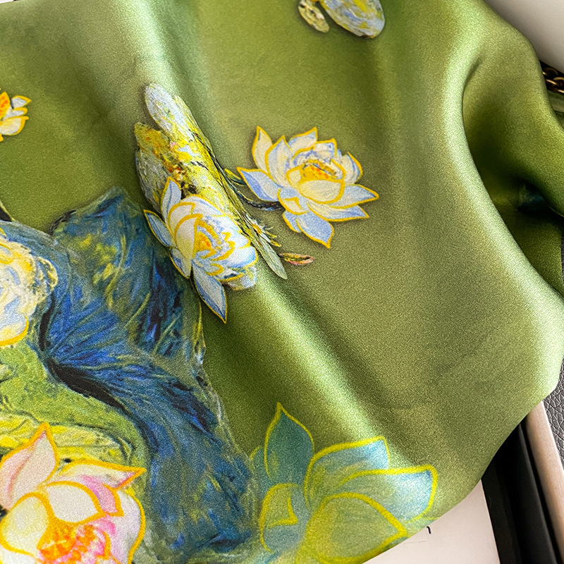 100% Real Silk Scarf Fashion B - đánh giá và giá Women'S Fashion Poncho