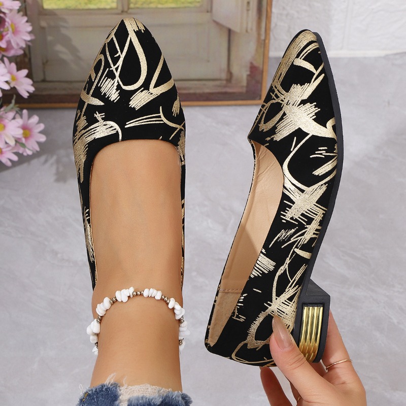 Large-sized, Thick-heeled, Fas - đánh giá và giá Women Fashion Heels