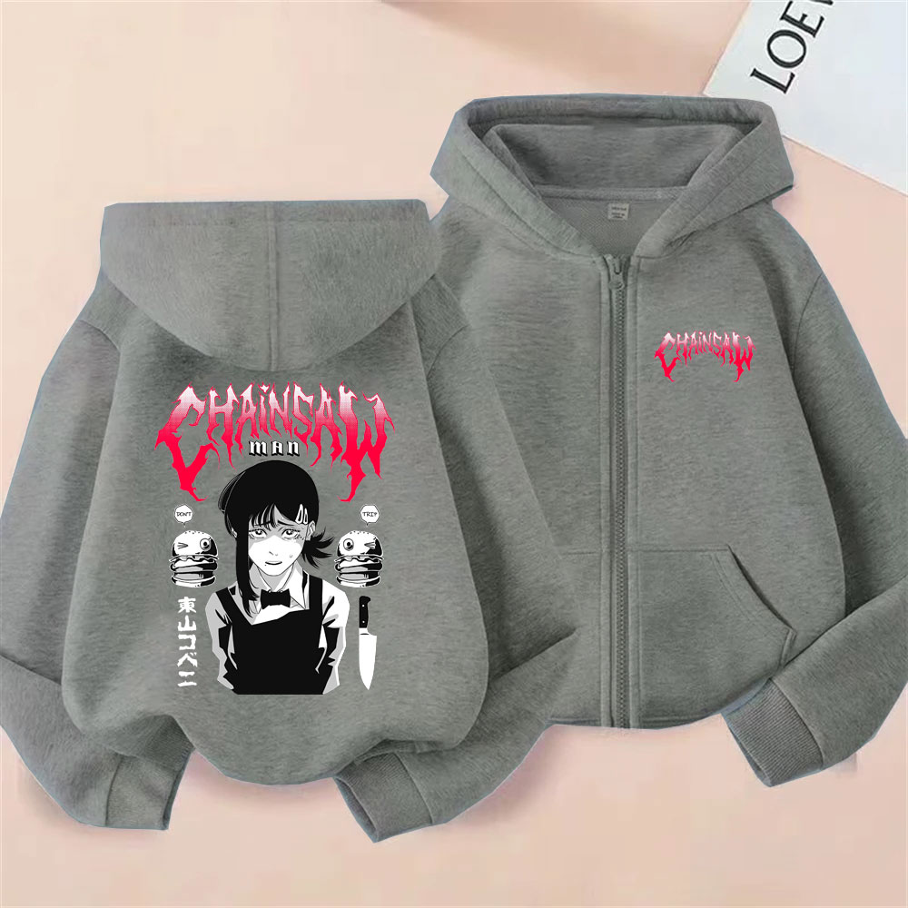 Custom Custom Anime Chainsaw M - đánh giá và giá Women'S Fashion Zip Hoodie