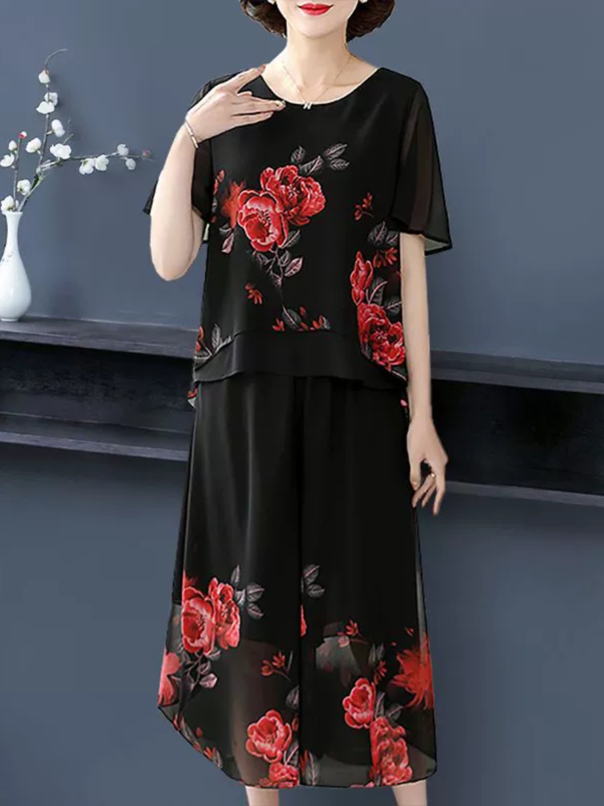 Fashionable Two-Piece Set for  - đánh giá và giá Women'S Fashion Of The 50S