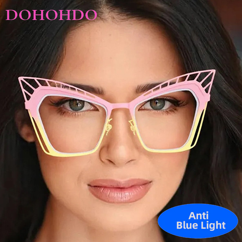 Fashion Design Metal Hollow Ca - đánh giá và giá Women'S Fashion Reading Glasses