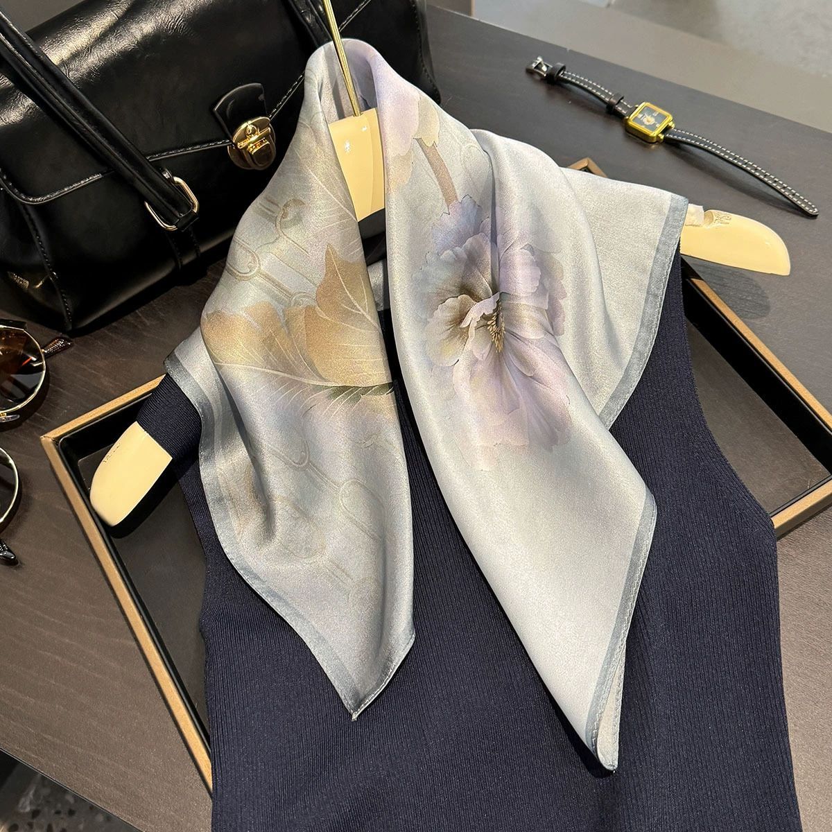 100% Pure Silk Scarf Summer Wo - đánh giá và giá Women'S Fashion Poncho