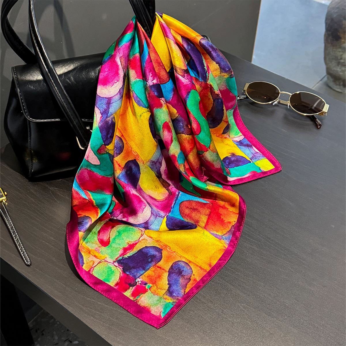 100% Pure Silk Scarf Summer Wo - đánh giá và giá Women'S Fashion Poncho