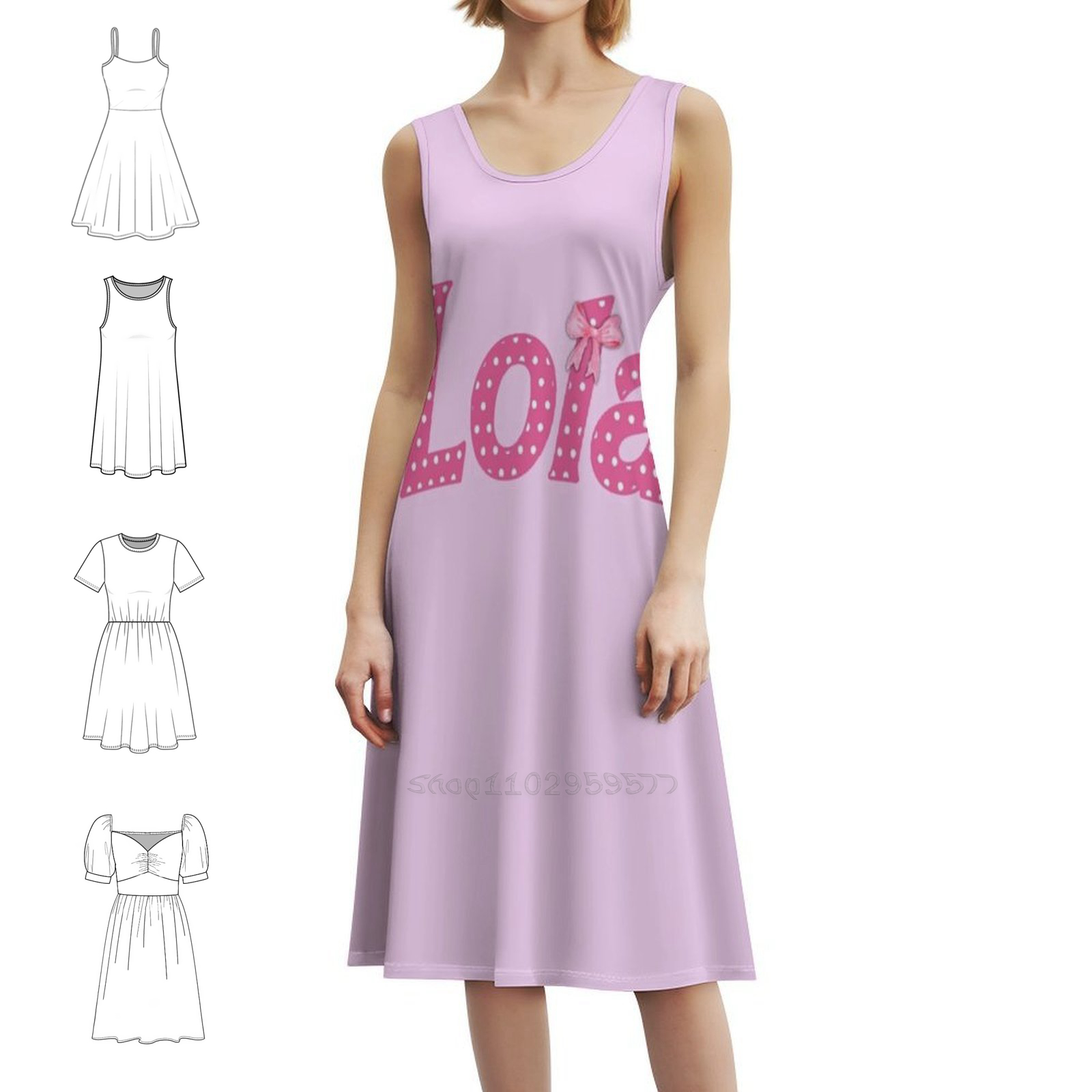 Lola Name By Callisc Boho Chic - đánh giá và giá Women Fashion Dress Names