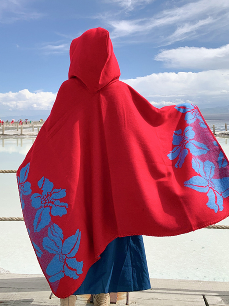 Fashion Imitation Cashmere Wom - đánh giá và giá Women'S Fashion Poncho