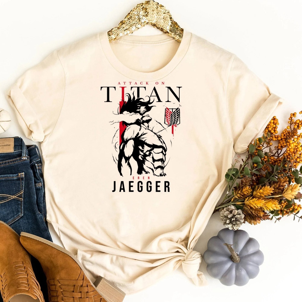 Attack on Titan t-shirt shoujo - đánh giá và giá Women'S Fashion In The 80S