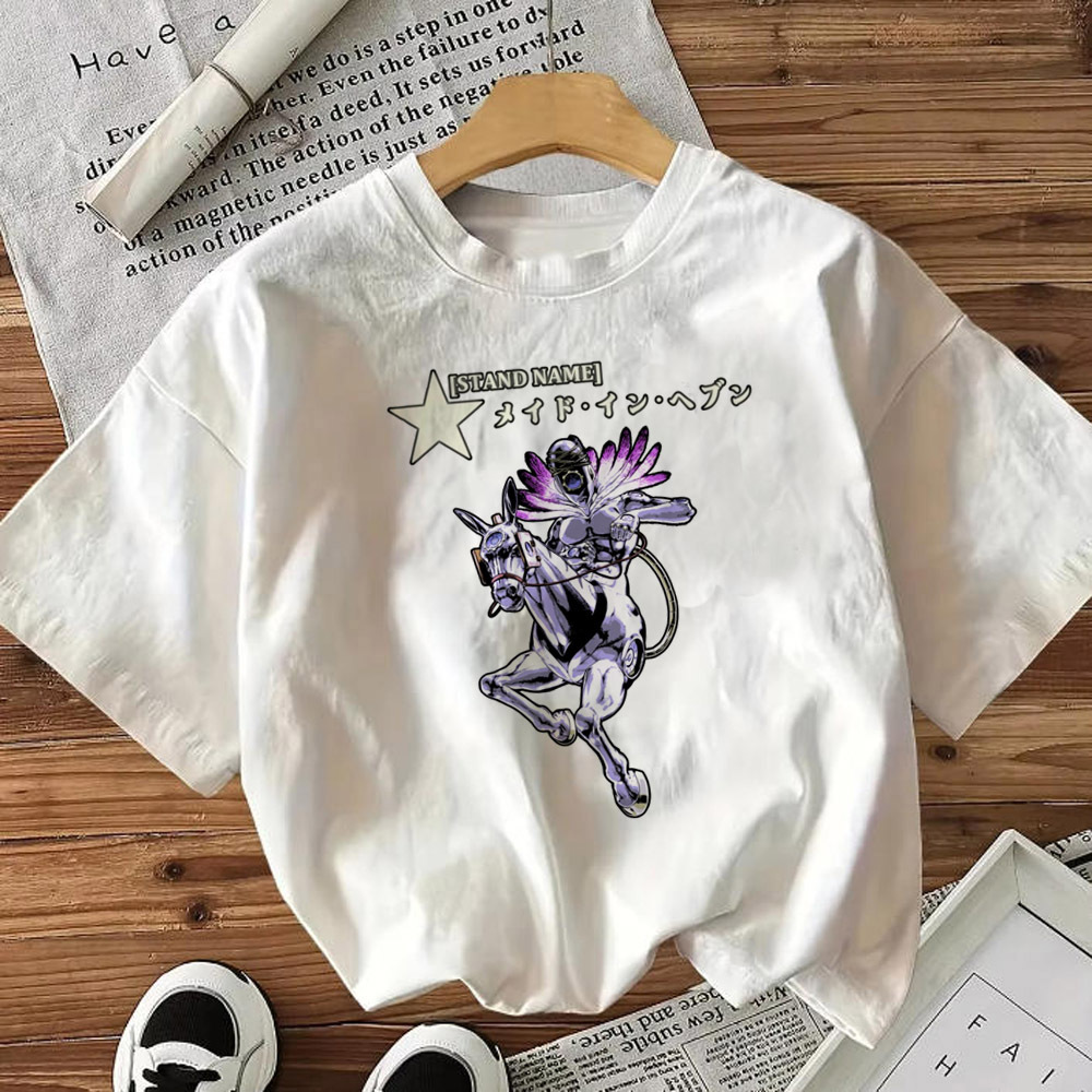 Jojo’s Bizarre Adventure top t - đánh giá và giá Women'S Fashion In The 80S