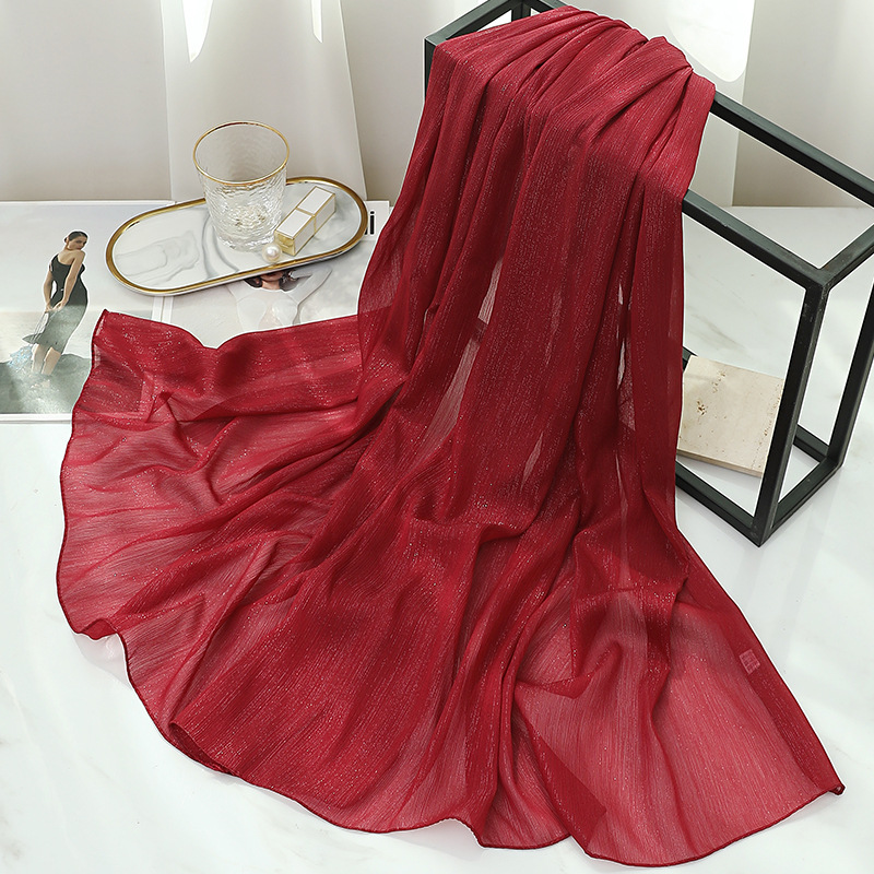 Women Thin Silk Scarf Solid So - đánh giá và giá Women'S Fashion Poncho