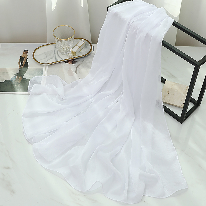 Women Thin Silk Scarf Solid So - đánh giá và giá Women'S Fashion Poncho