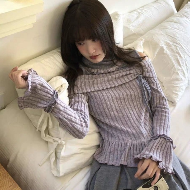 Long Sleeve Top Women Autumn W - đánh giá và giá Off Shoulder Top