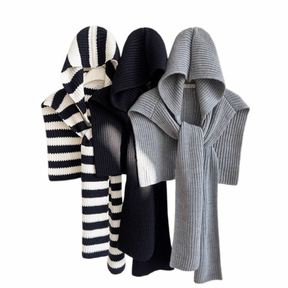 Scarf Oversized Knit Cape Shaw - đánh giá và giá Women'S Fashion Poncho