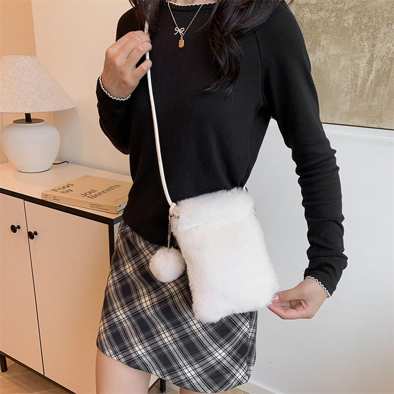 Plush Phone Bag Autumn and Win - đánh giá và giá Coin Purse Women