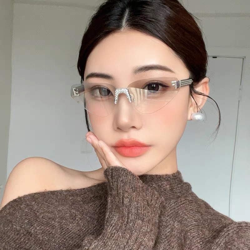 Women's Sexy Cat Eye Rimless R - đánh giá và giá Women'S Fashion Reading Glasses