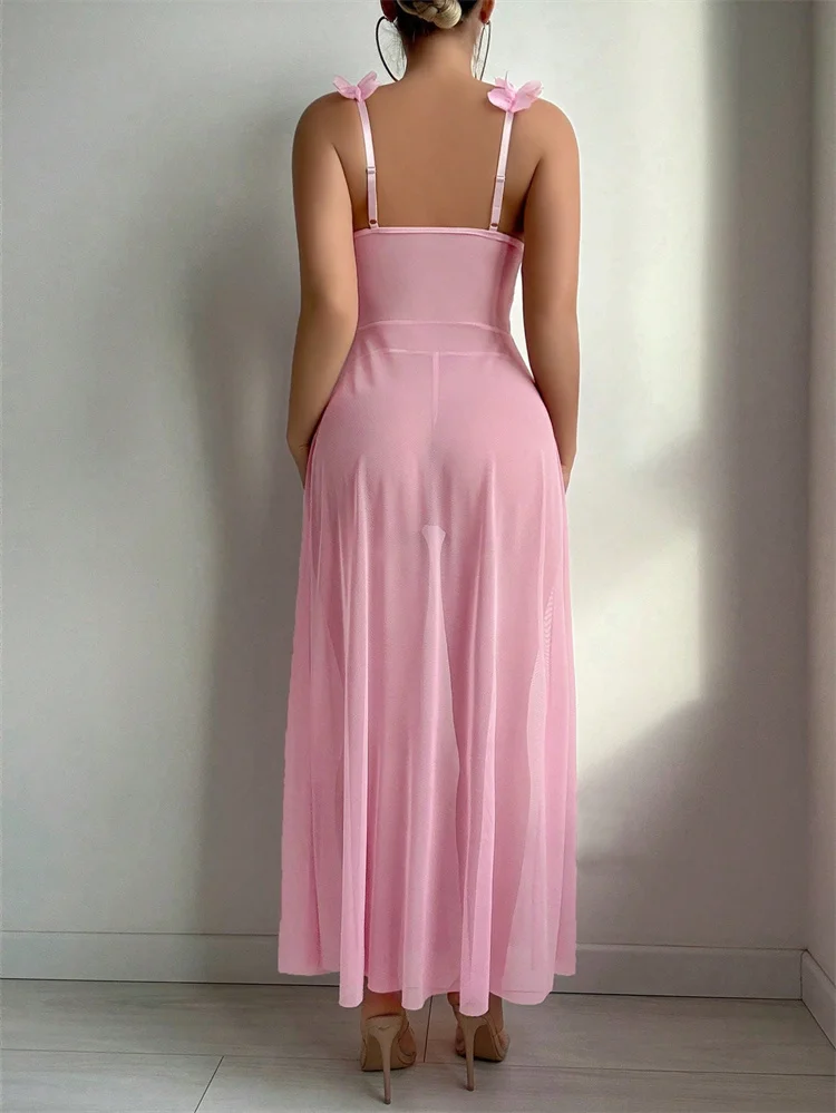 Pink Floral Sexy Nighties Wome - đánh giá và giá Floral Summer Dress