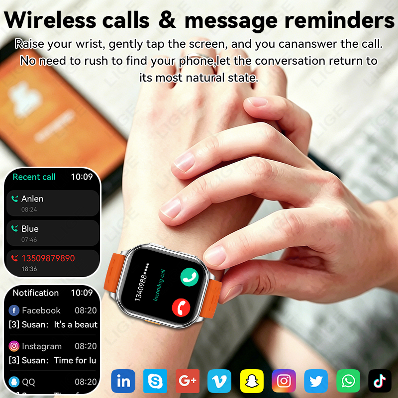 LIGE 2026 Camera Smart Watch M - đánh giá và giá Women Fashion Video