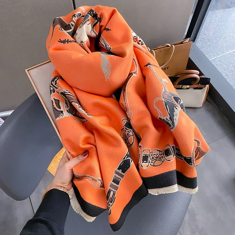 2024 Luxury Warm Pashmina Shaw - đánh giá và giá Women'S Fashion Poncho