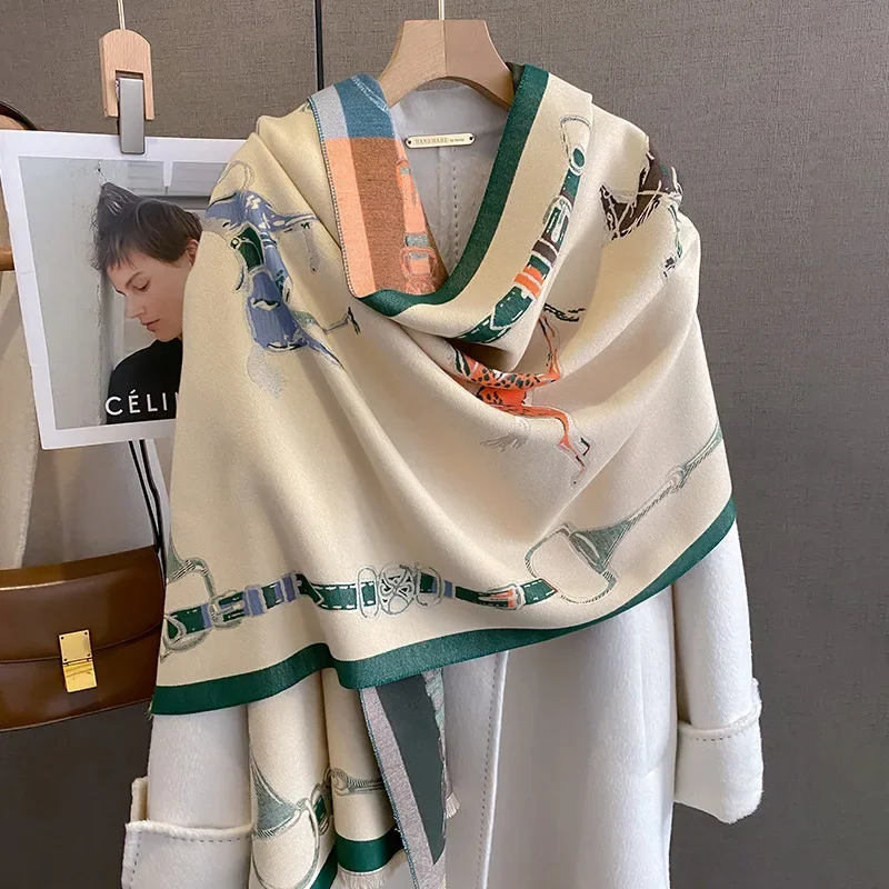 2024 Luxury Warm Pashmina Shaw - đánh giá và giá Women'S Fashion Poncho
